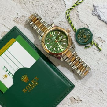 Rolex Perpetual Datejust 36mm Green dial Watch