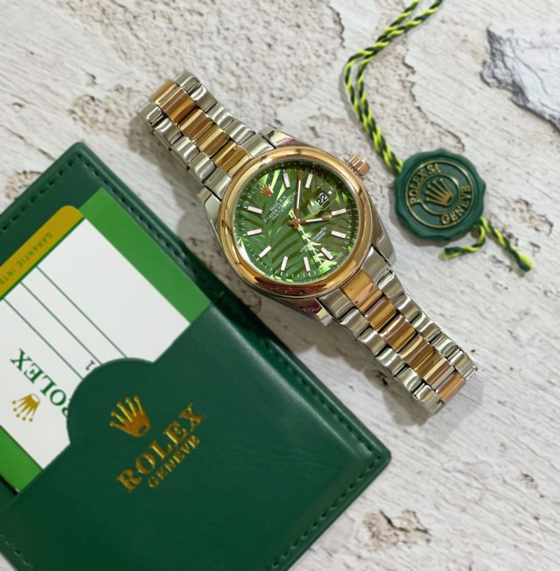 Rolex Perpetual Datejust 36mm Green dial Watch