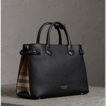 BURBERRY BANNER BIG SIZE TOTE WOMEN BAG