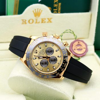 Rolex Oyster Black Gold Daytona Men Watch