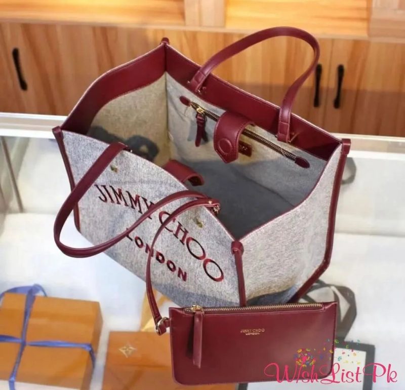 Jimmy choo tote bag