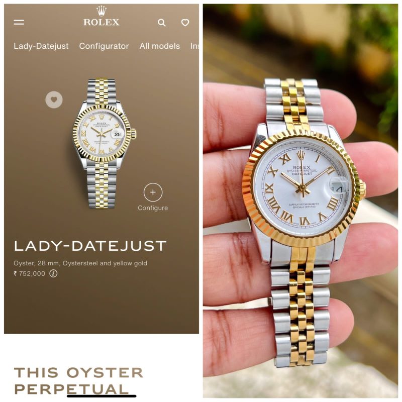 Rolex Oyster Perpetual Women Watch