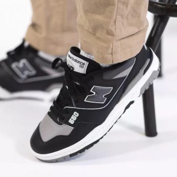 New Balance 550 Shadow Grey/Black Men Shoes